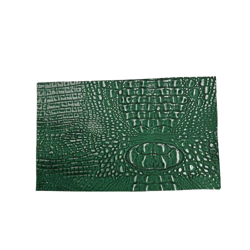 Mugger Two Tone Gator Faux Leather Vinyl Fabric