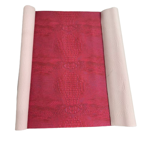 Mugger Two Tone Gator Faux Leather Vinyl Fabric