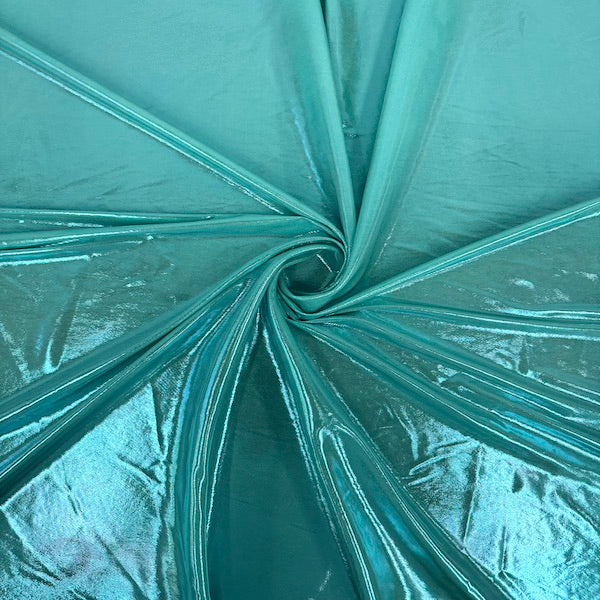 Metallic Stretch Lurex Foil Shimmer ITY Spandex Fabric