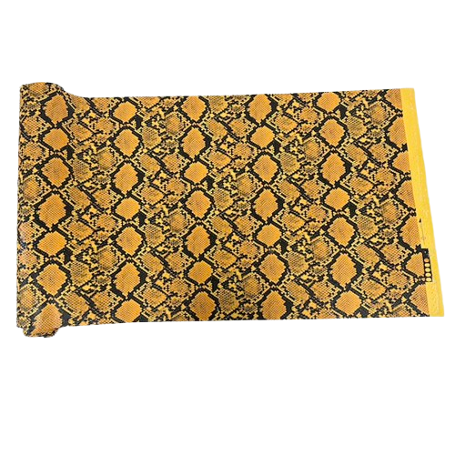 yellow snakeskin top