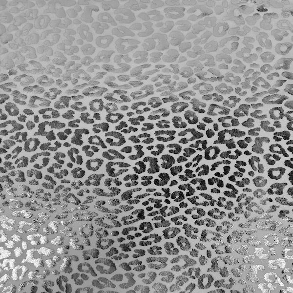 Sahara Leopard Foil Print Nylon Spandex Fabric - Fashion Fabrics LLC