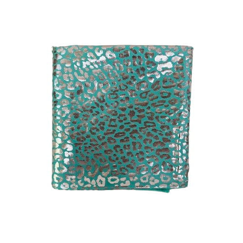 Sahara Leopard Foil Print Nylon Spandex Fabric - Fashion Fabrics LLC