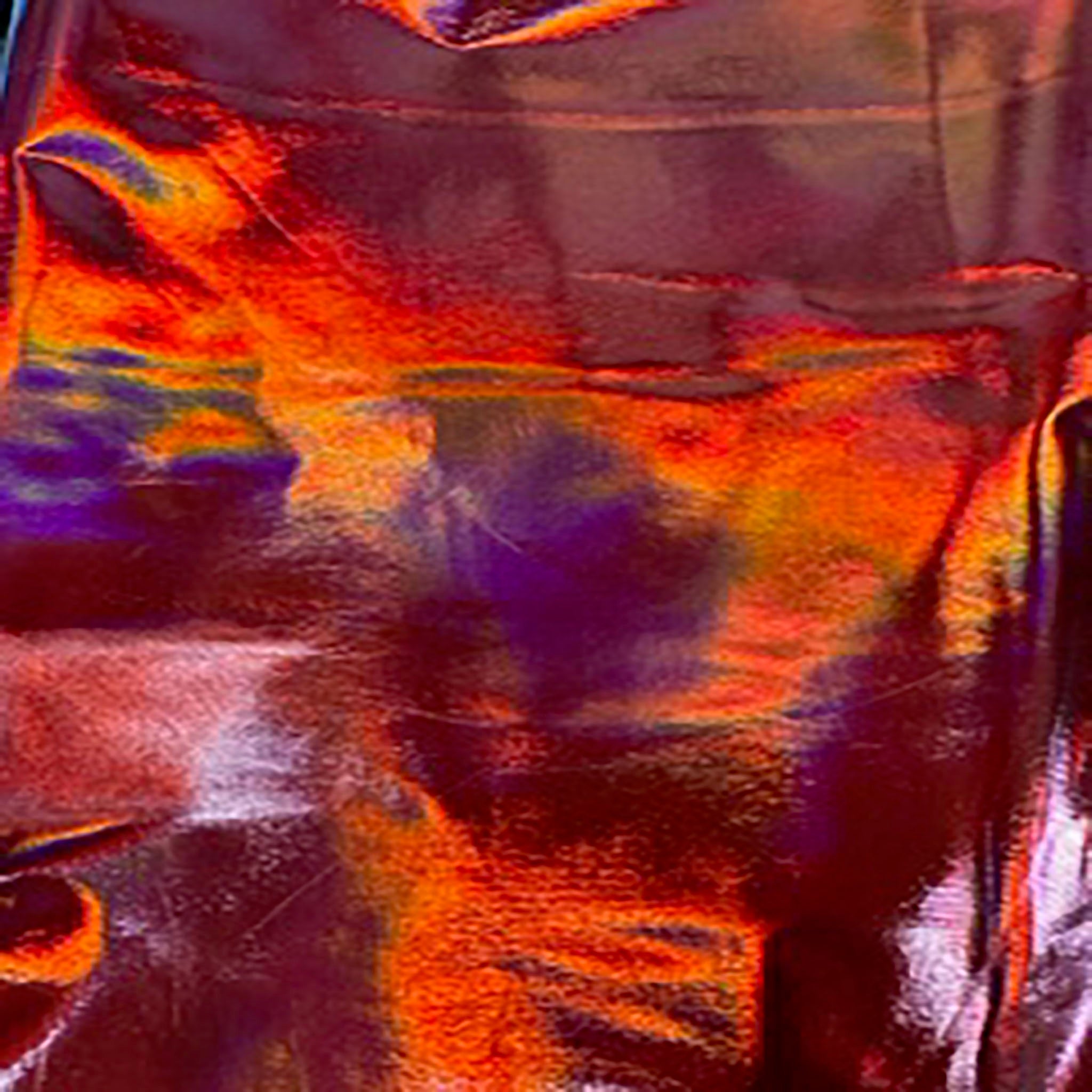 Hologram Vinyl Stretch Polyester Spandex Fabric | Spandex Palace