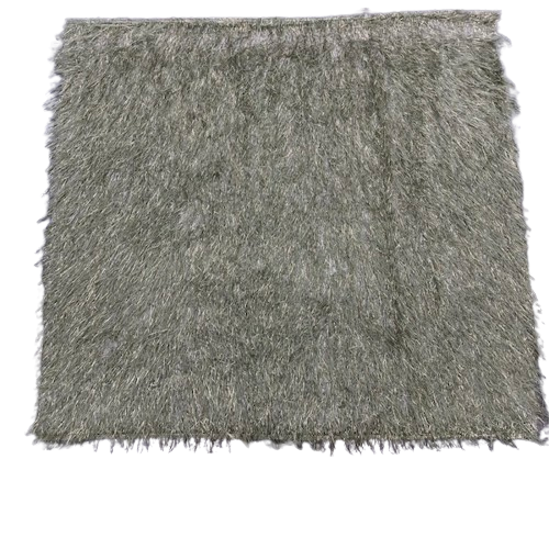 Metallic Faux Fur Tinsel Ostrich Feather Fabric
