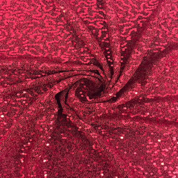 Metallic Lurex Embroidered Stretch Sequins Fabric