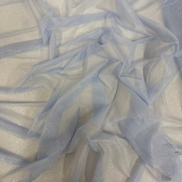 Metallic Foil Dotted Mesh Fabric - Fashion Fabrics LLC
