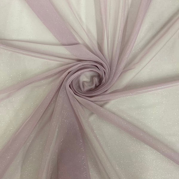 Metallic Foil Dotted Mesh Fabric - Fashion Fabrics LLC