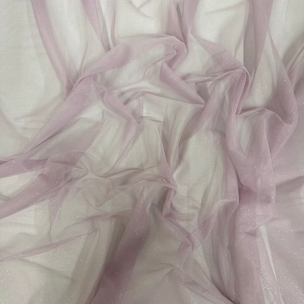 Metallic Foil Dotted Mesh Fabric - Fashion Fabrics LLC