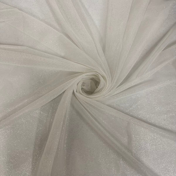 Metallic Foil Dotted Mesh Fabric - Fashion Fabrics LLC