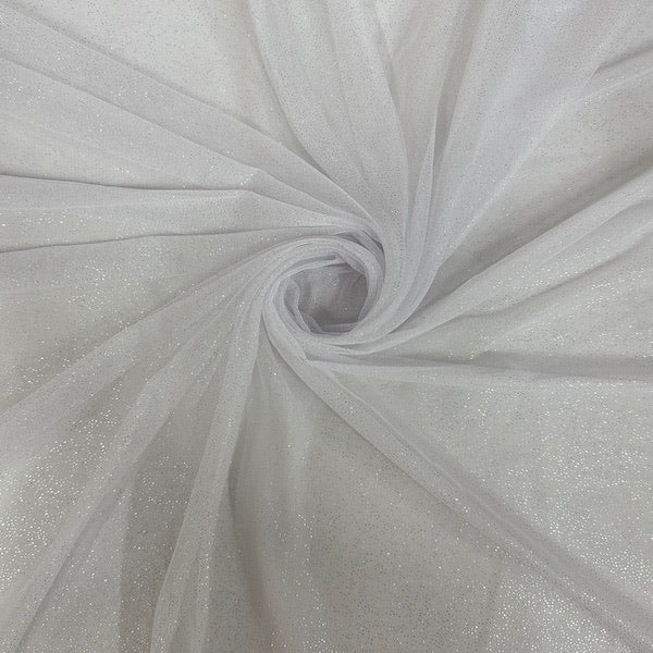 Metallic Foil Dotted Mesh Fabric - Fashion Fabrics LLC