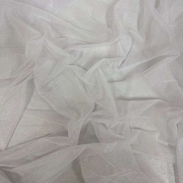Metallic Foil Dotted Mesh Fabric - Fashion Fabrics LLC