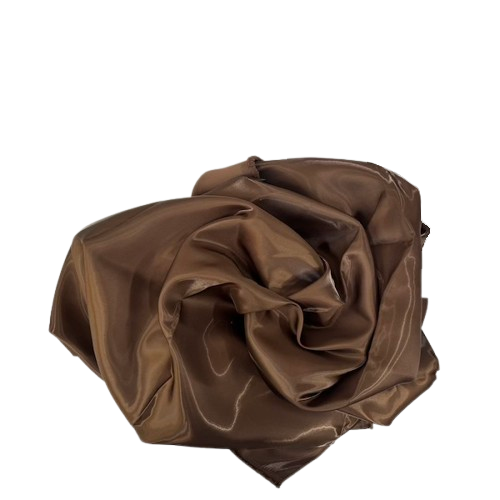 Crystalized Reflective Liquid Bridal Satin Fabric