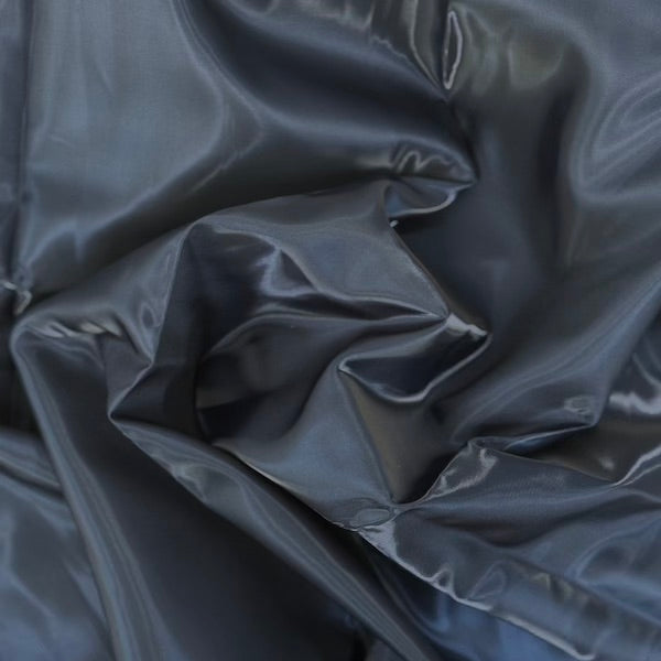 Crystalized Reflective Liquid Bridal Satin Fabric