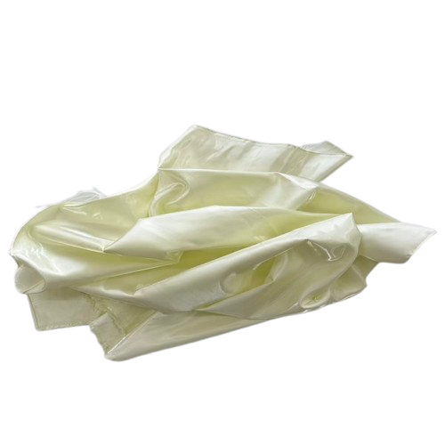 Crystalized Reflective Liquid Bridal Satin Fabric