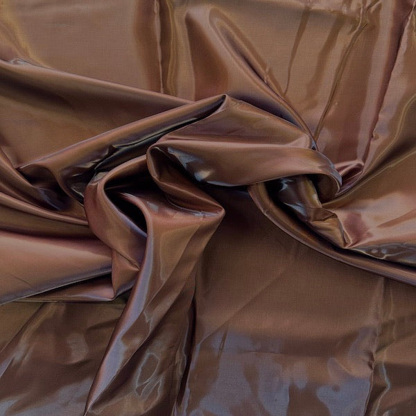 Crystalized Reflective Liquid Bridal Satin Fabric