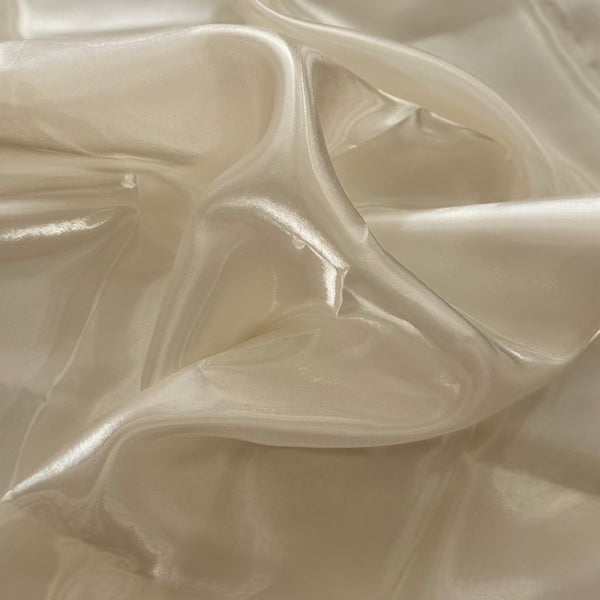 Crystalized Reflective Liquid Organza Fabric