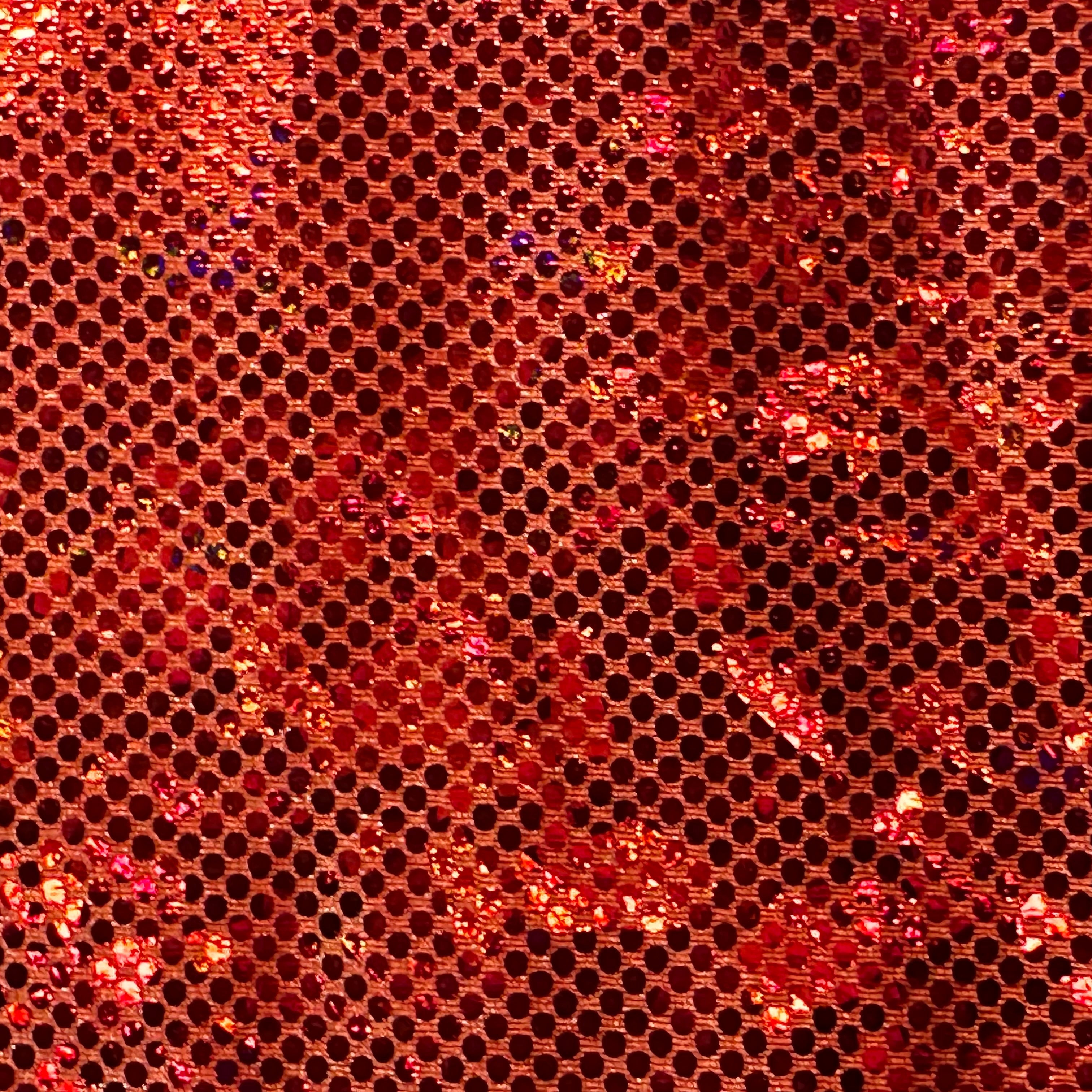 Shatter Glass Hologram 4 Way Stretch Nylon Spandex Fabric| Spandex Palace