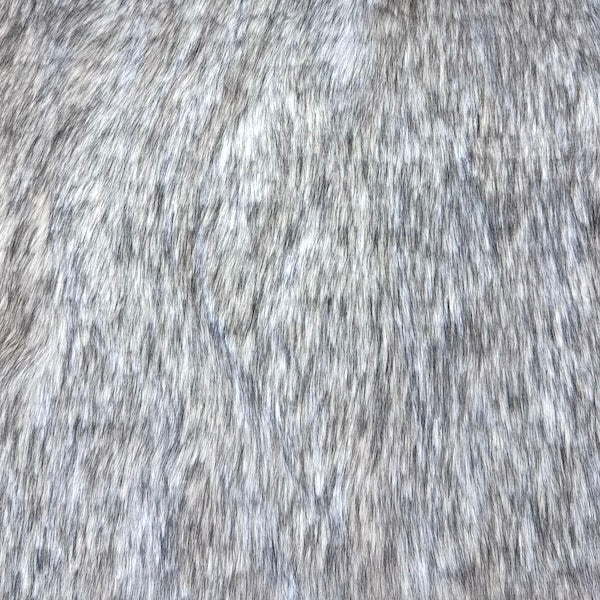 Arctic Fox Plush Tipped Faux Fur Fabric