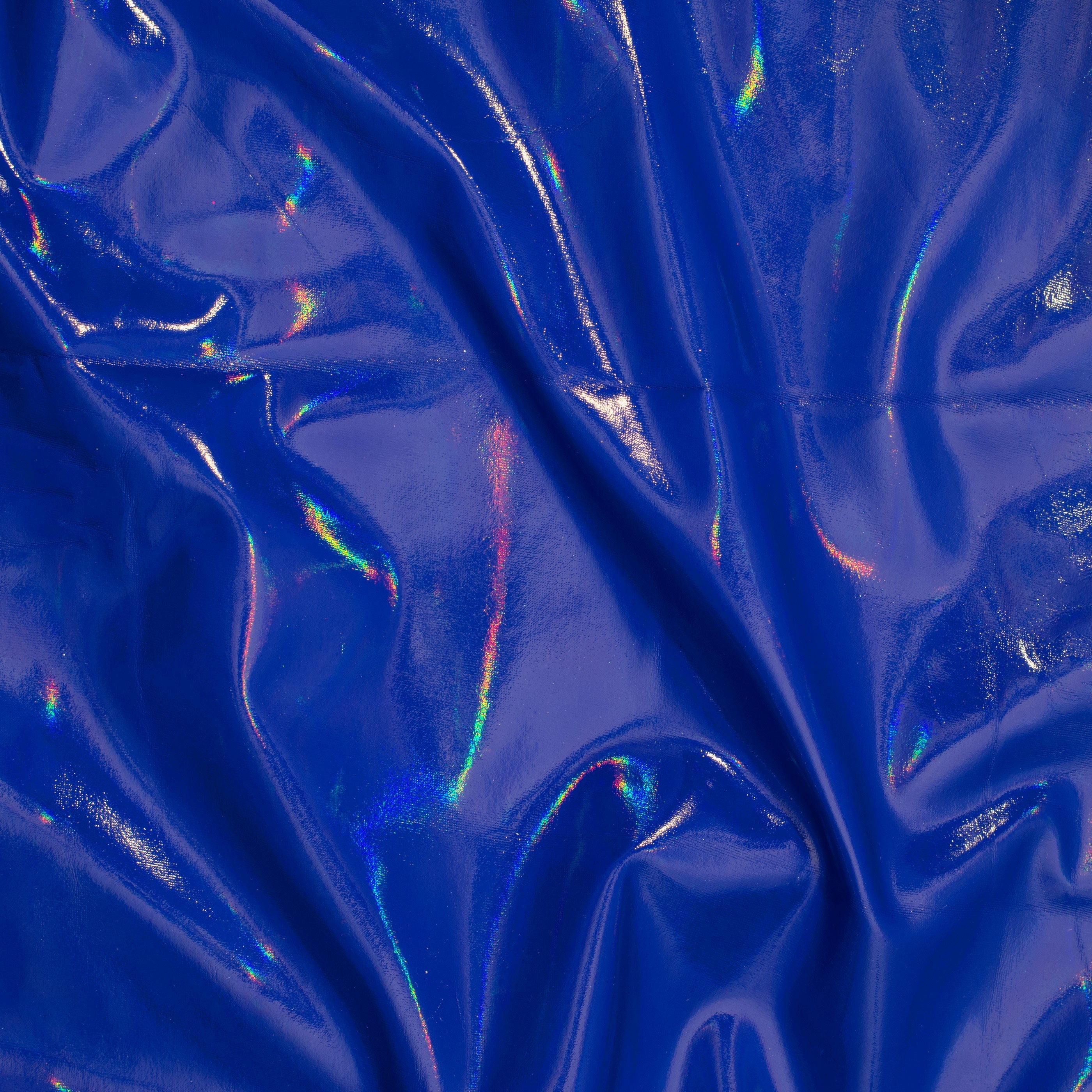Hologram Vinyl Stretch Polyester Spandex Fabric | Spandex Palace