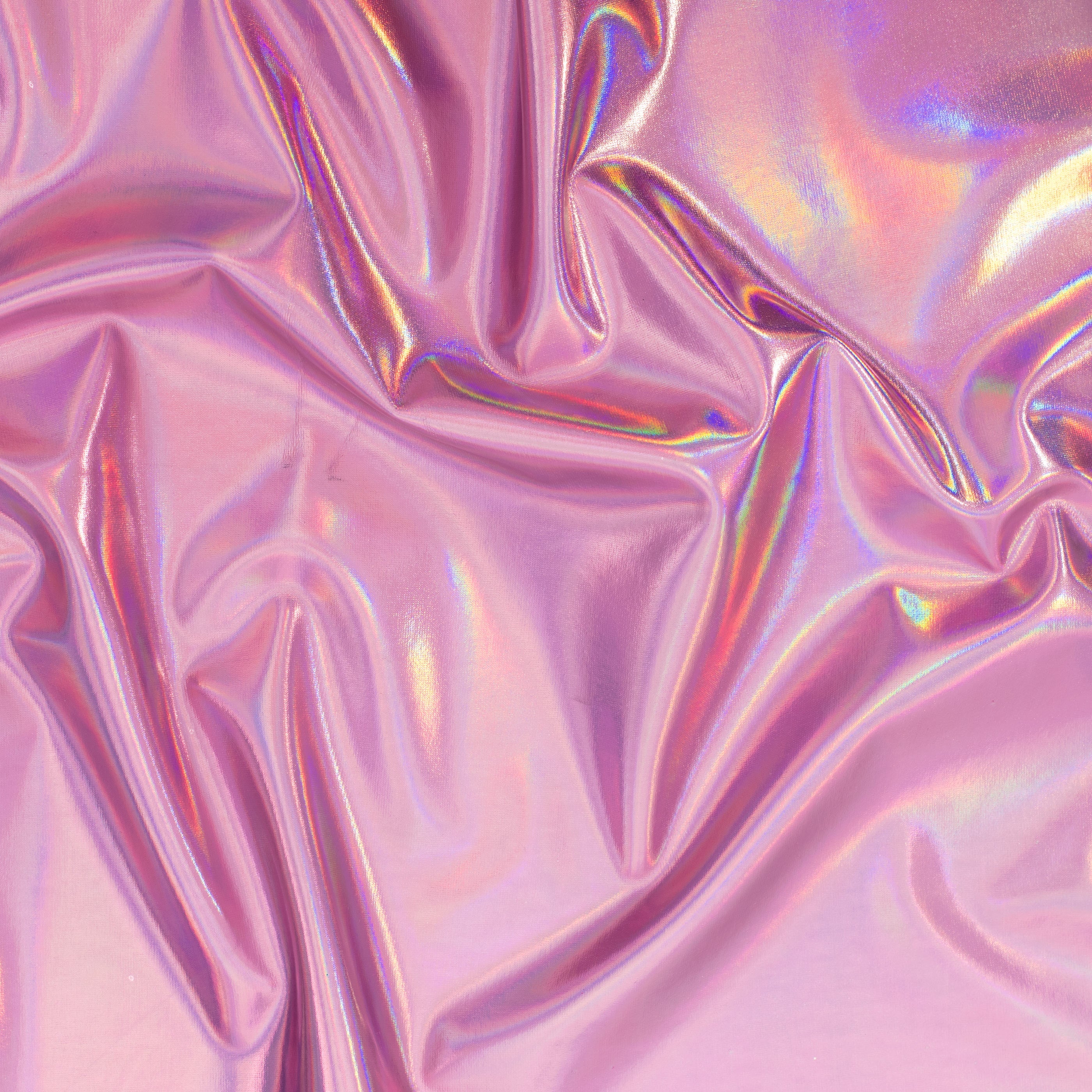 Hologram Vinyl Stretch Polyester Spandex Fabric | Spandex Palace