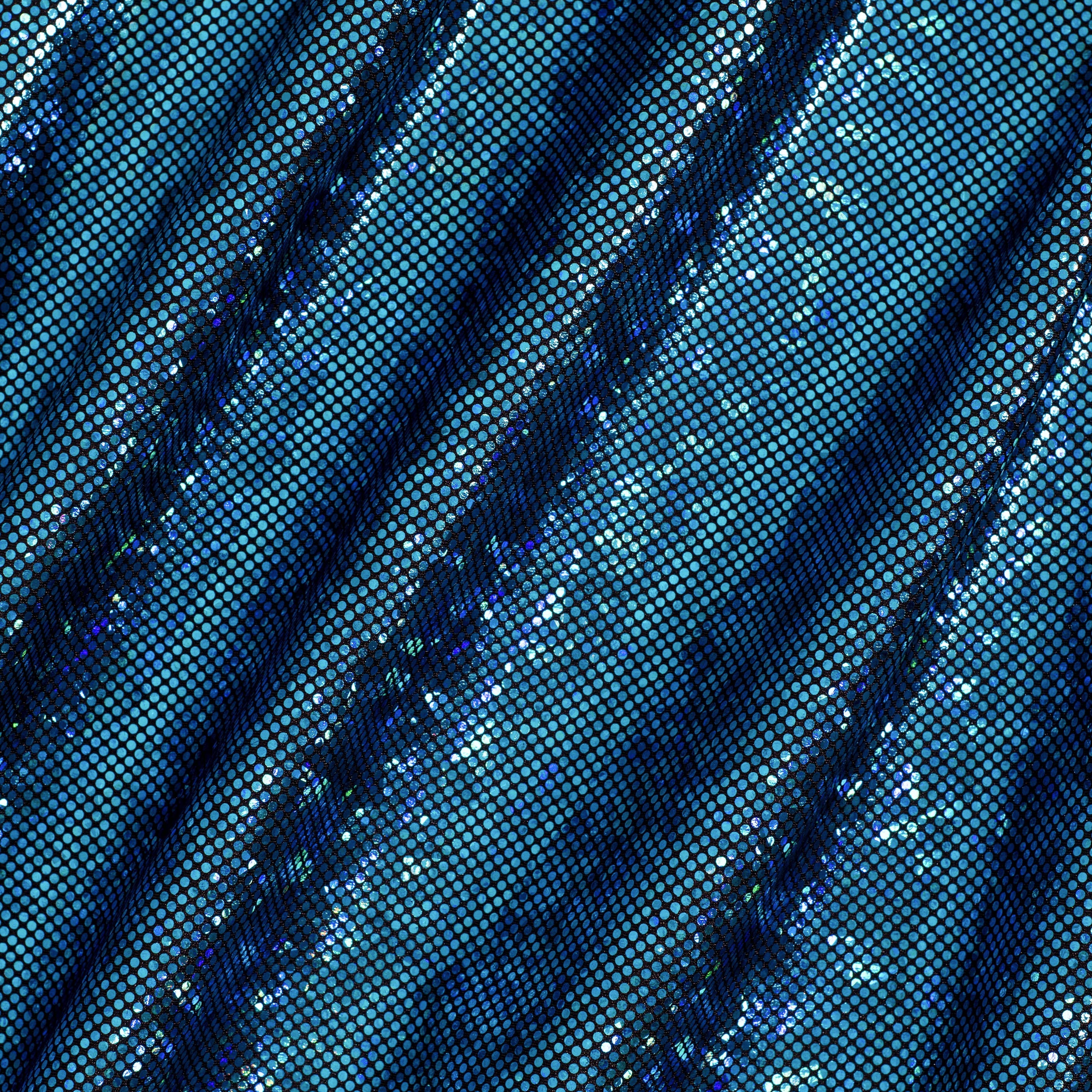 Shatter Glass Hologram 4 Way Stretch Nylon Spandex Fabric| Spandex Palace