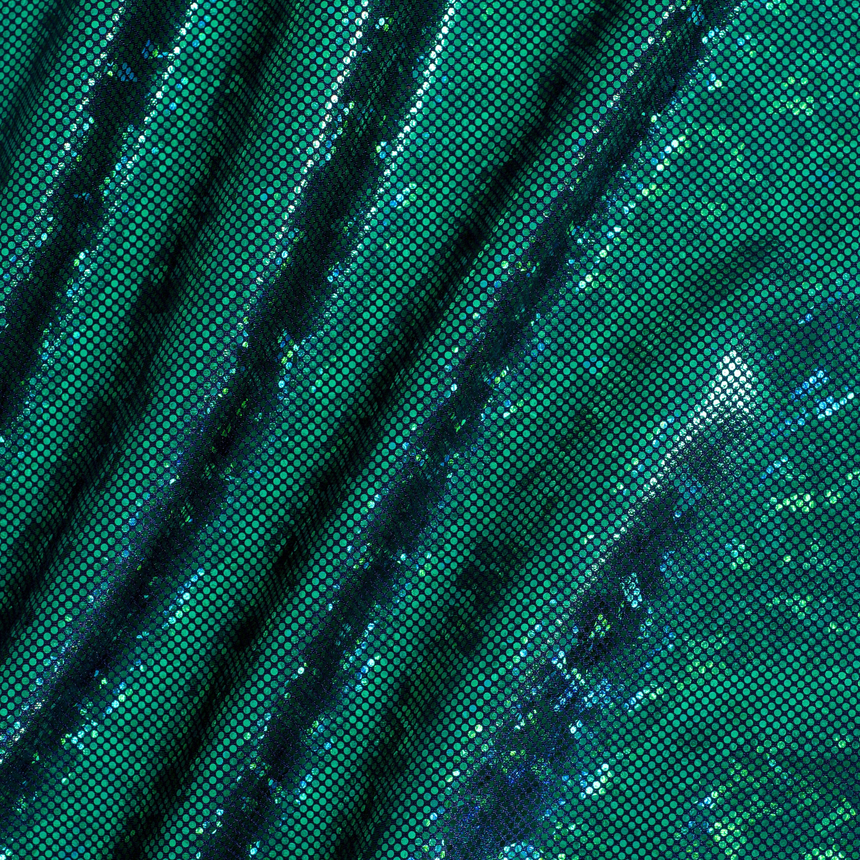 Shatter Glass Hologram 4 Way Stretch Nylon Spandex Fabric| Spandex Palace