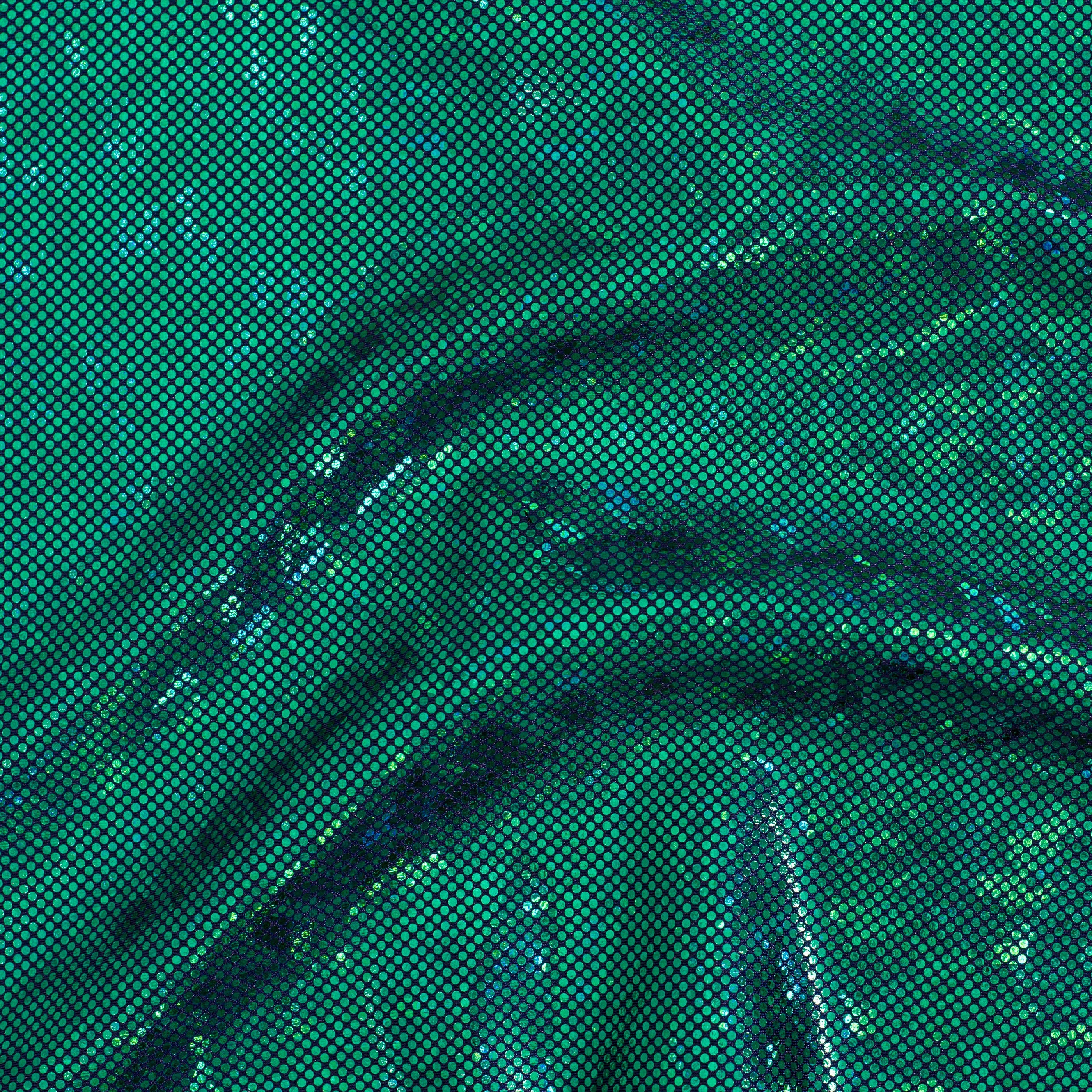 Shatter Glass Hologram 4 Way Stretch Nylon Spandex Fabric| Spandex Palace