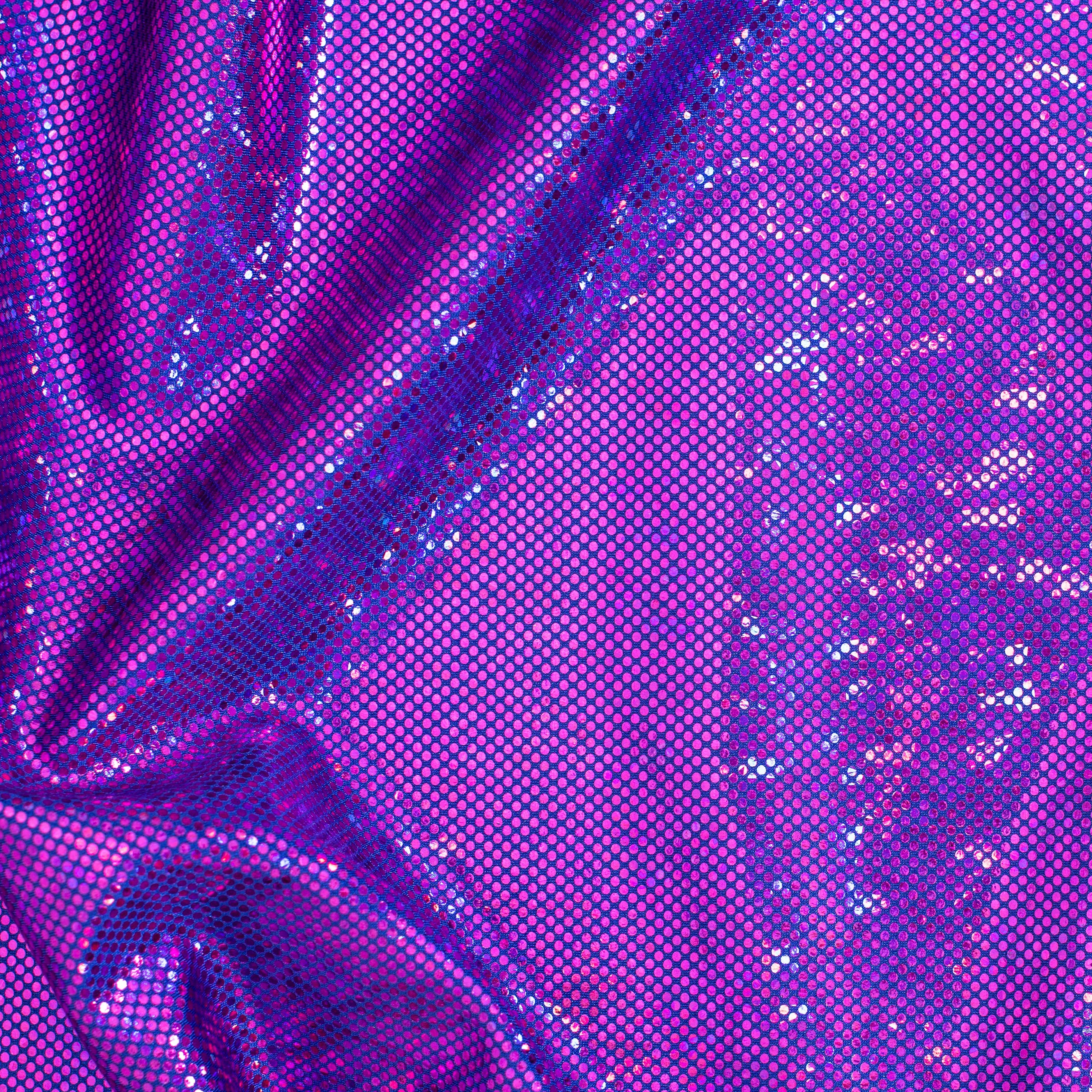 Shatter Glass Hologram 4 Way Stretch Nylon Spandex Fabric| Spandex Palace