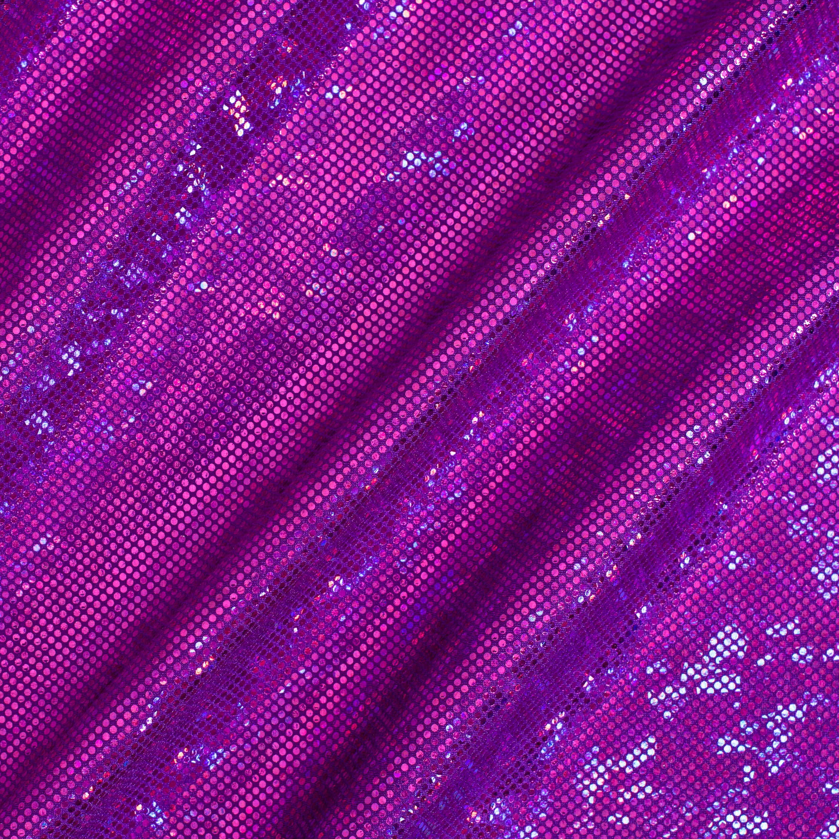 Shatter Glass Hologram 4 Way Stretch Nylon Spandex Fabric| Spandex Palace