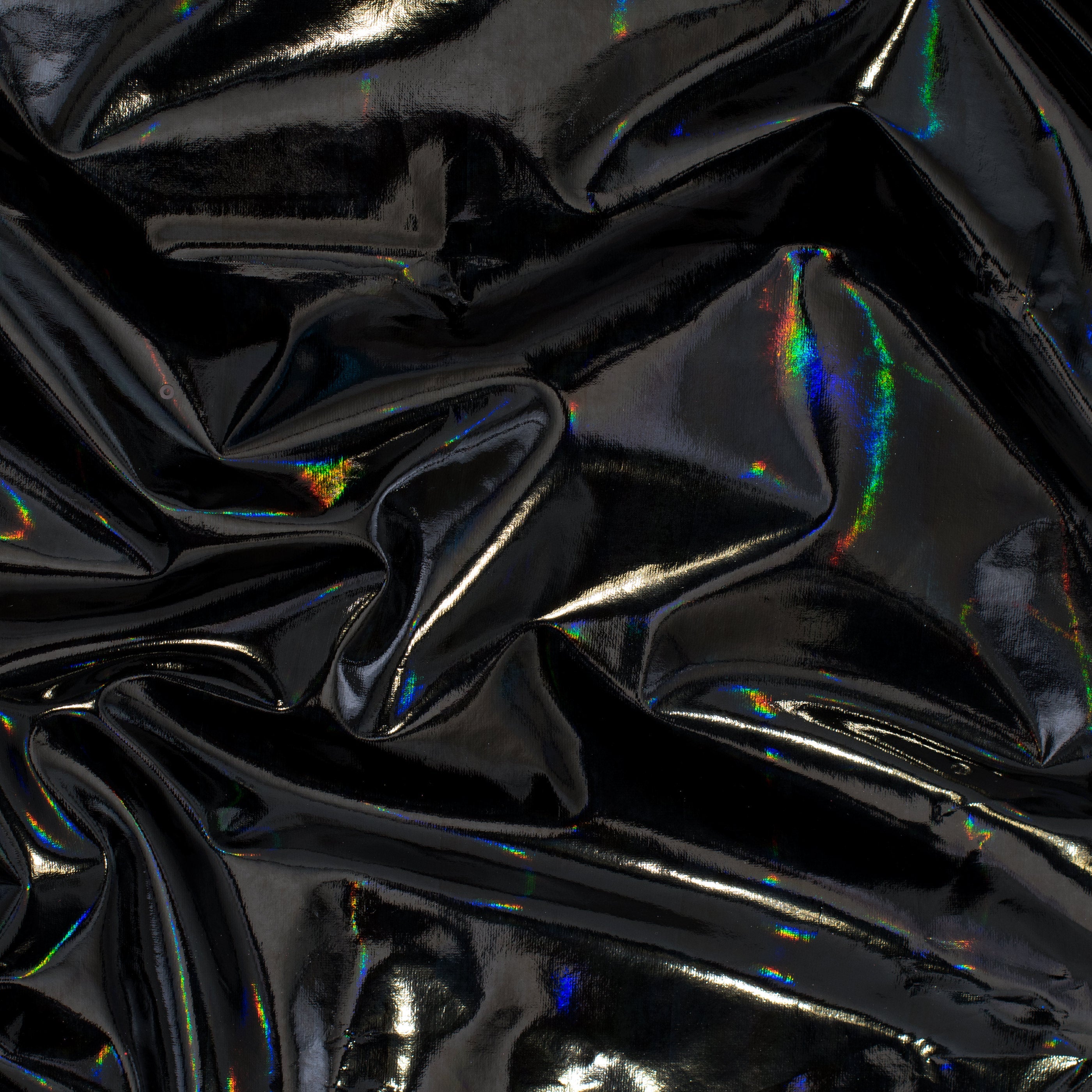 Hologram Vinyl Stretch Polyester Spandex Fabric | Spandex Palace