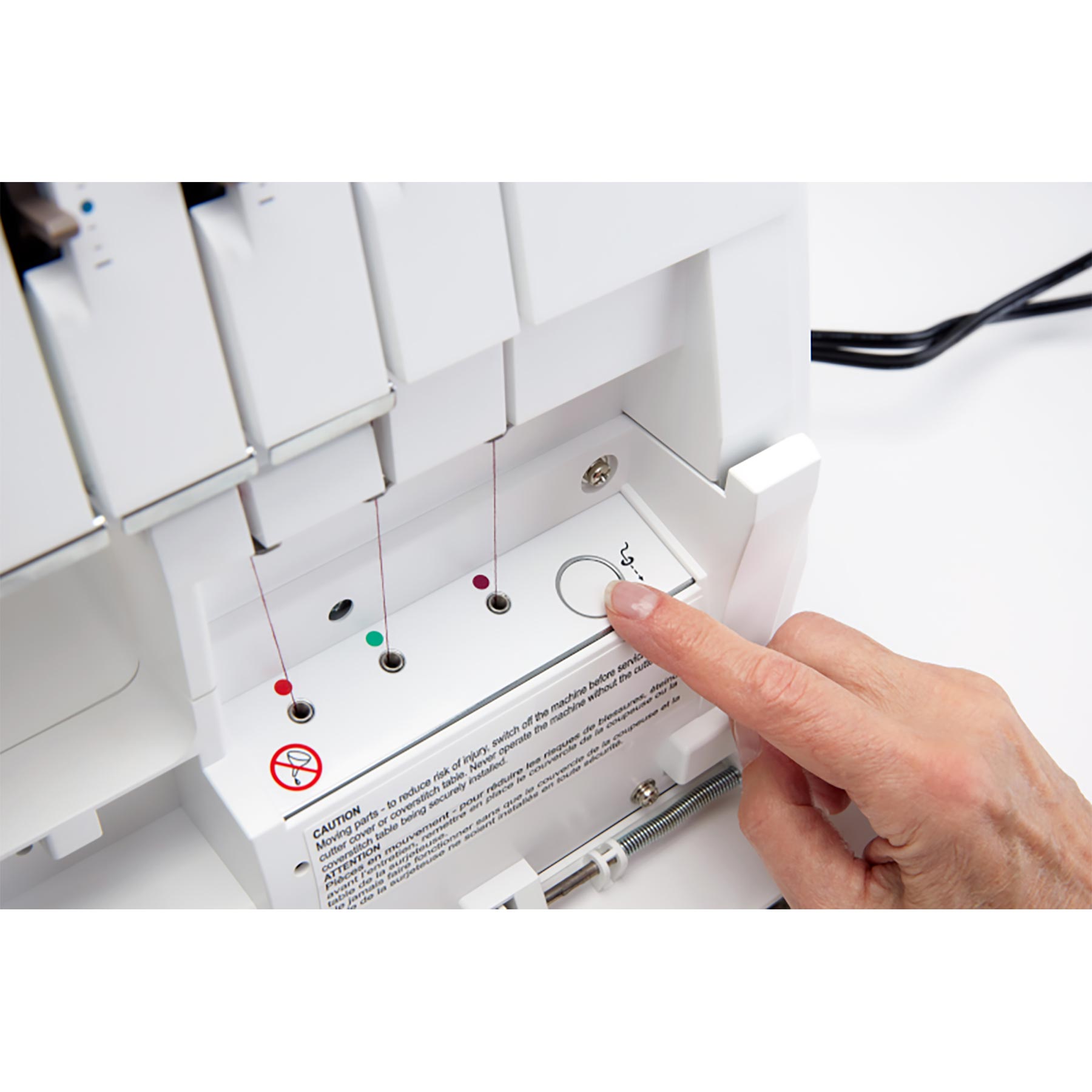 HUSQVARNA® VIKING® AMBER™ Air S | 500 Coverlock Machine - Fashion Fabrics LLC