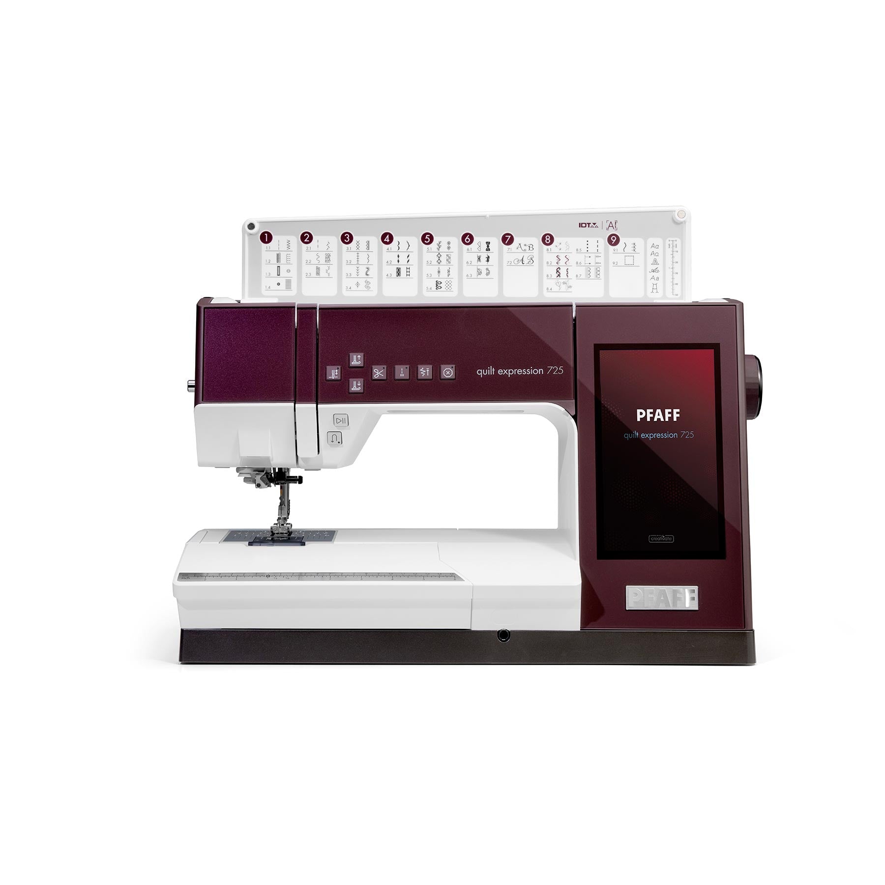 PFAFF® quilt expression™ 725 Sewing Machine - Fashion Fabrics LLC
