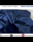 Black Royale Velvet Upholstery Velvet Home Decor Fabric