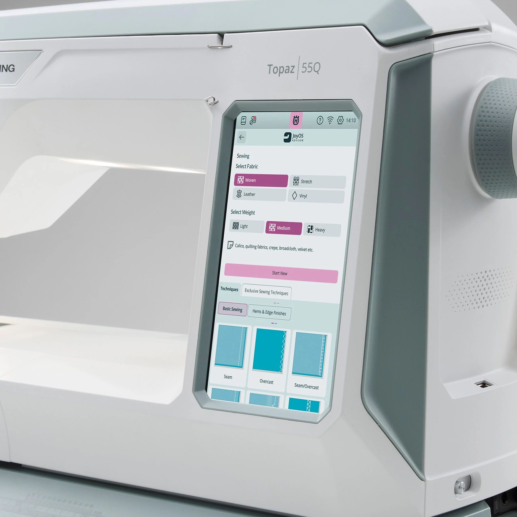 HUSQVARNA® VIKING® TOPAZ™ 55Q Sewing Machine - Fashion Fabrics LLC