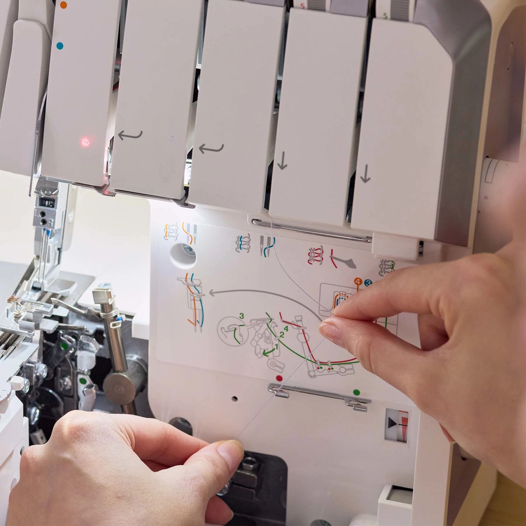 HUSQVARNA® VIKING® AMBER™ S | 300 Overlock Machine - Fashion Fabrics LLC