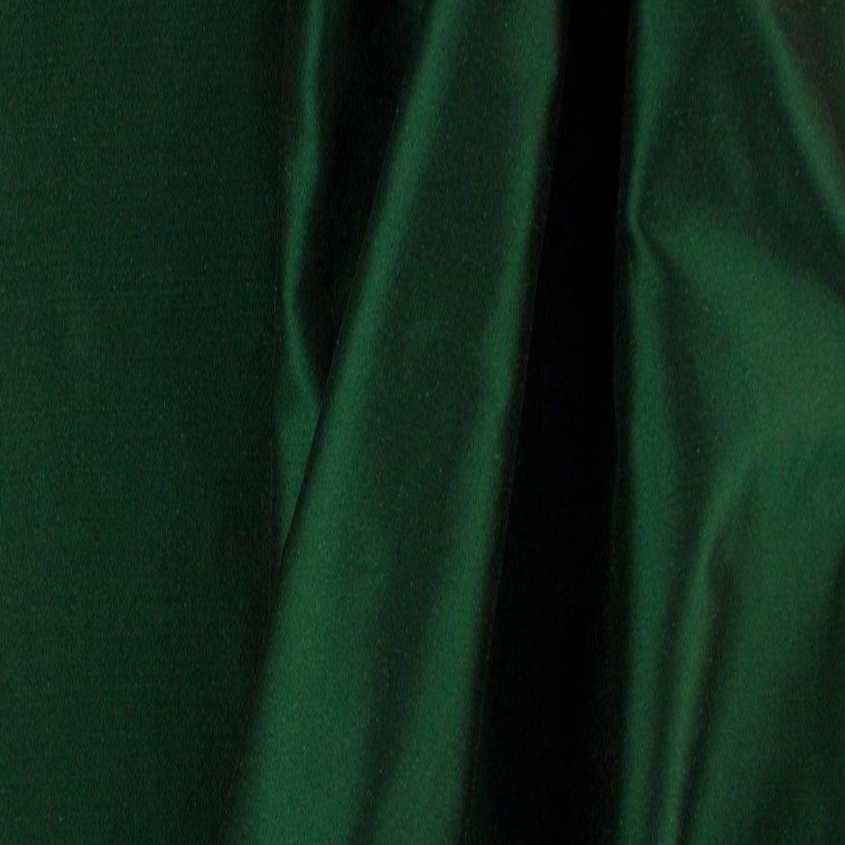Solid Hunter Green Taffeta Fabric - Fashion Fabrics Los Angeles