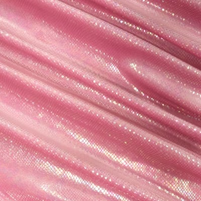 Pink Venom Snake Skin Stretch Velvet Iridescent Spandex Fabric - Fashion Fabrics Los Angeles