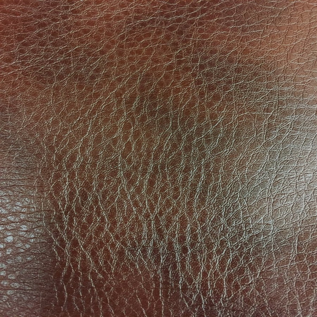 Saddle Brown Henry Semi Glossy PU Leather Vinyl Fabric - Fashion Fabrics Los Angeles