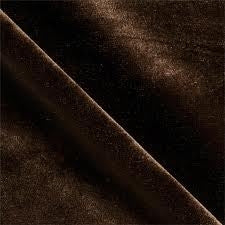 Brown Stretch Velvet Spandex Fabric - Fashion Fabrics Los Angeles
