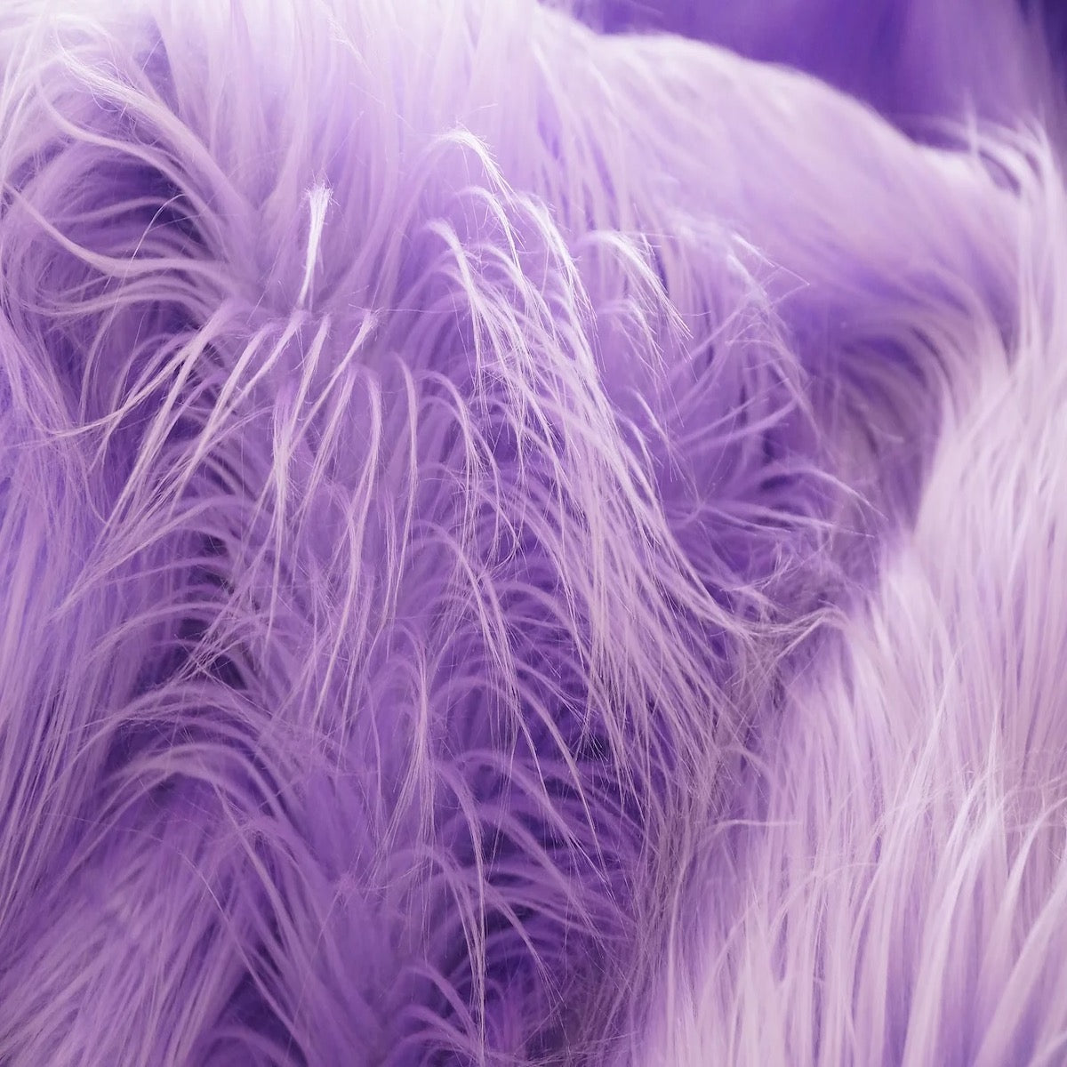 Lavender Luxury Shag Faux Fur