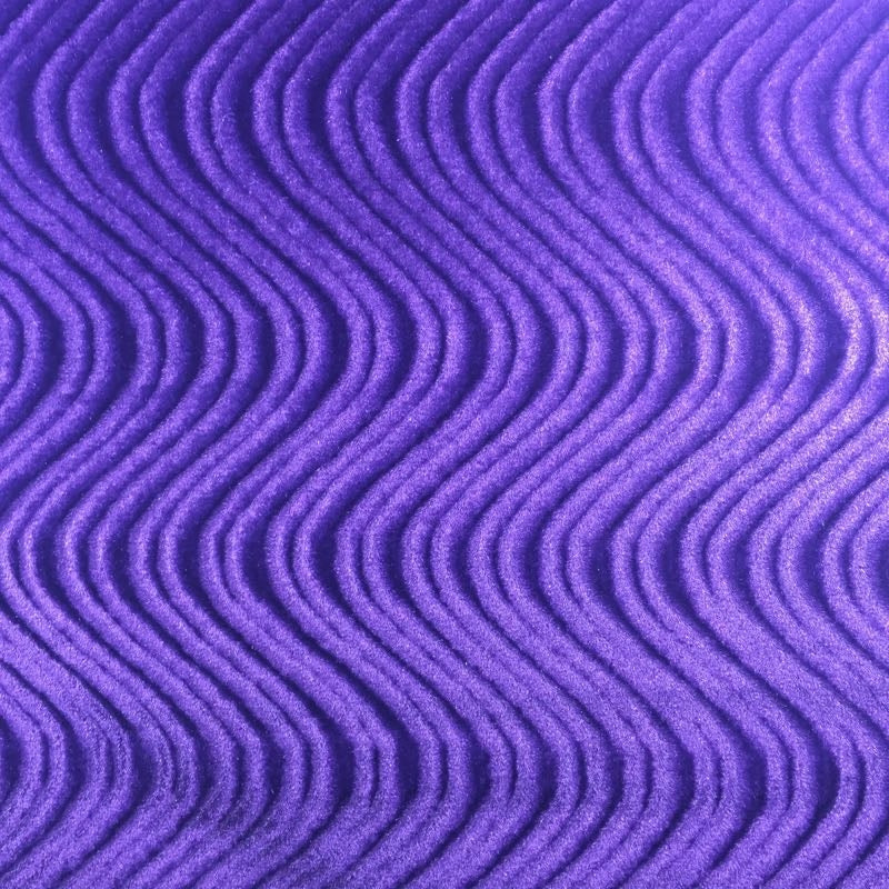 Dark Purple Swirl Velvet Flocking Fabric - Fashion Fabrics Los Angeles