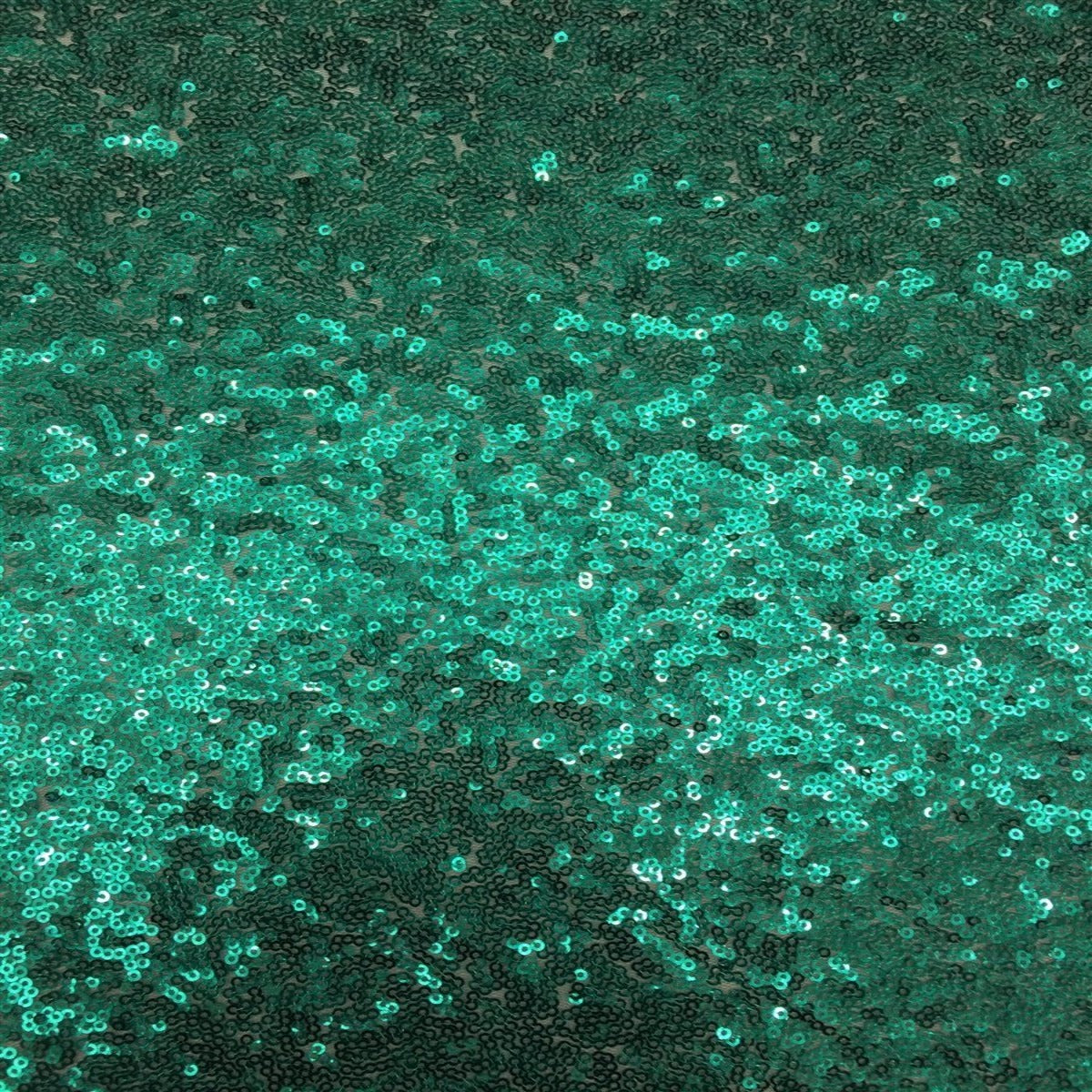 Teal Mini Disc All Over Sequin Nylon Mesh Fabric - Fashion Fabrics LLC