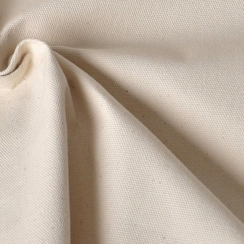 Natural Cotton Duck Canvas Fabric - 10 oz