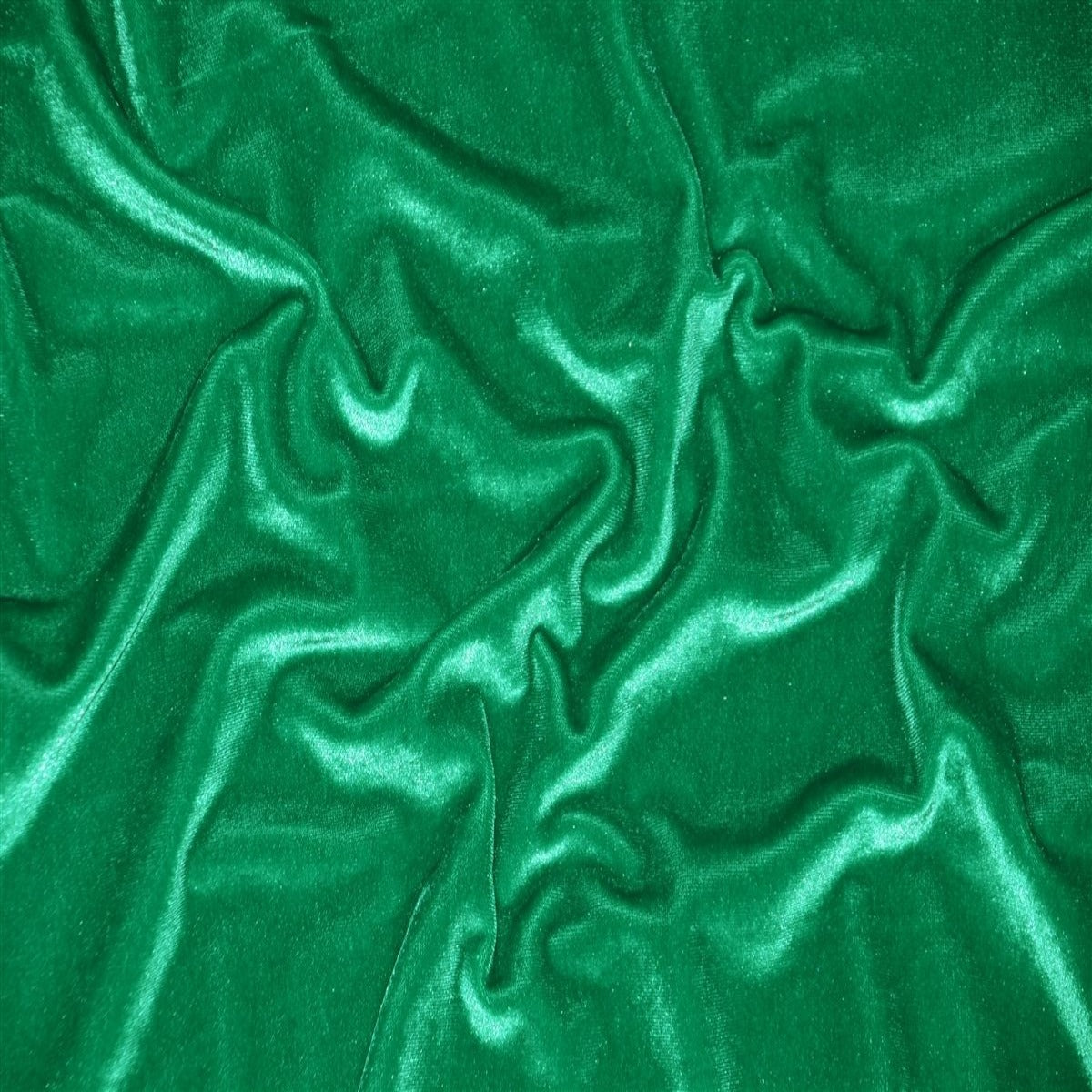 Green Dress Apparel Stretch Velvet Fabric Fashion Fabrics Fashion