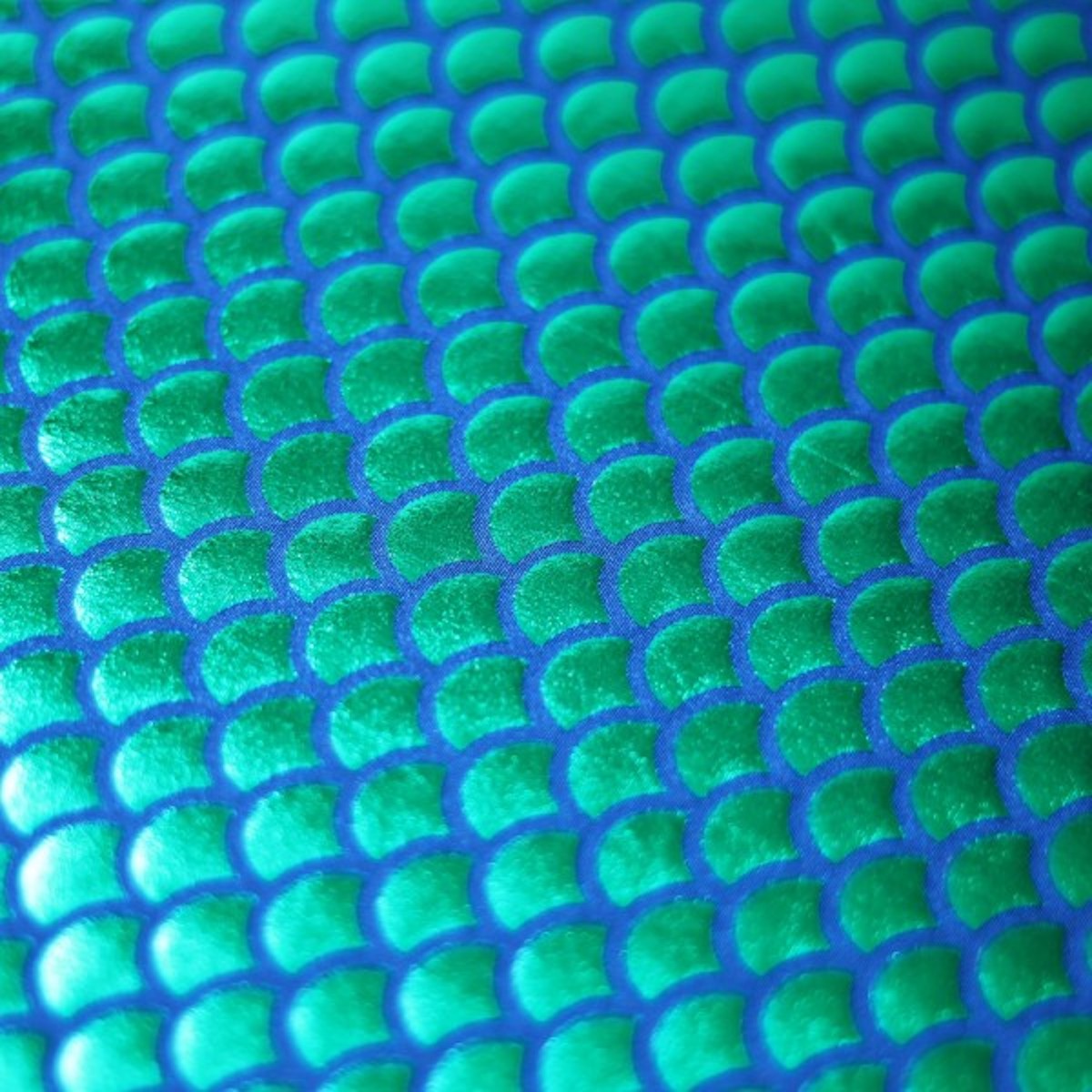 Blue Green Mermaid Scale Spandex Fabric - Fashion Fabrics LLC