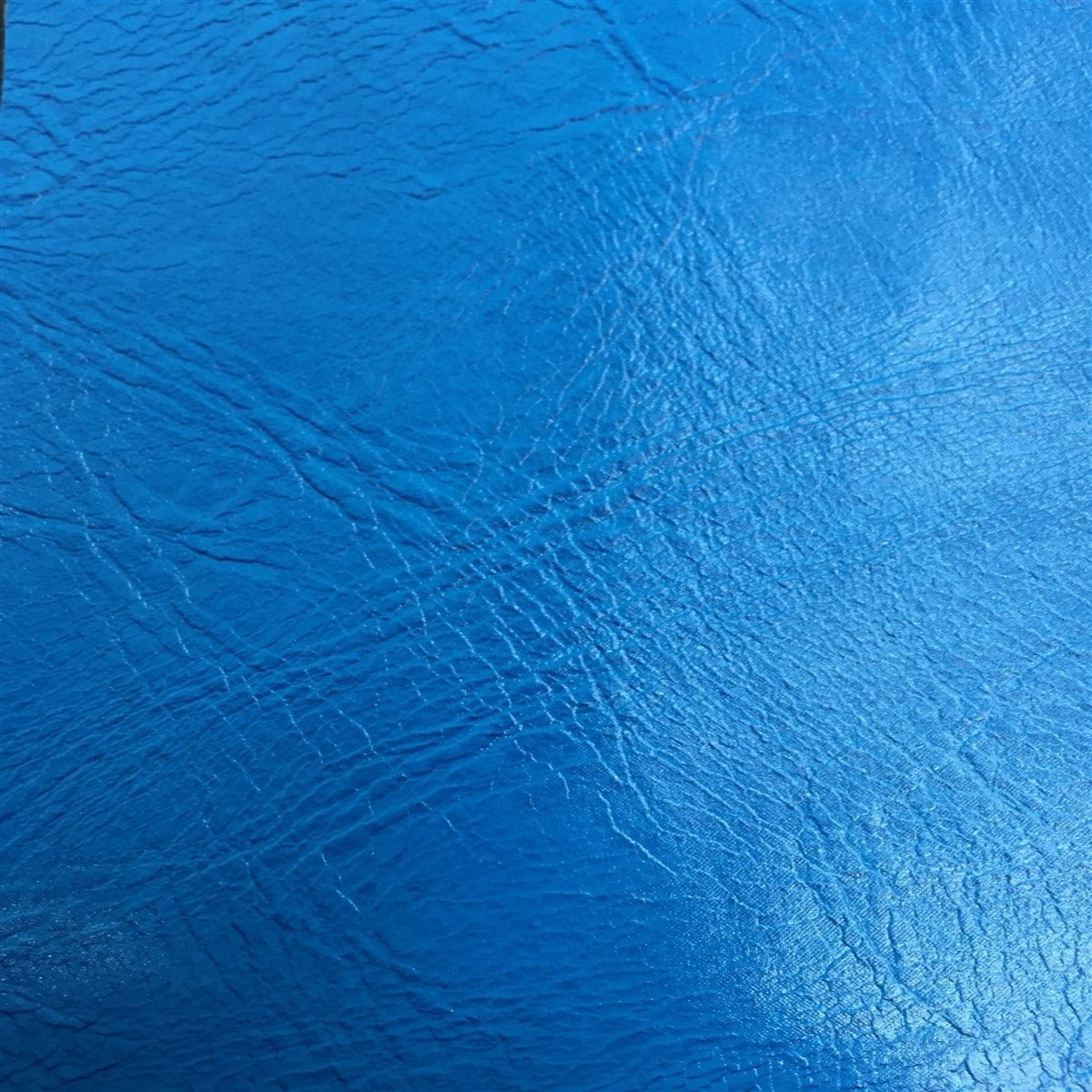 Baby Blue Distressed Faux Leather Fabric - Fashion Fabrics Los Angeles