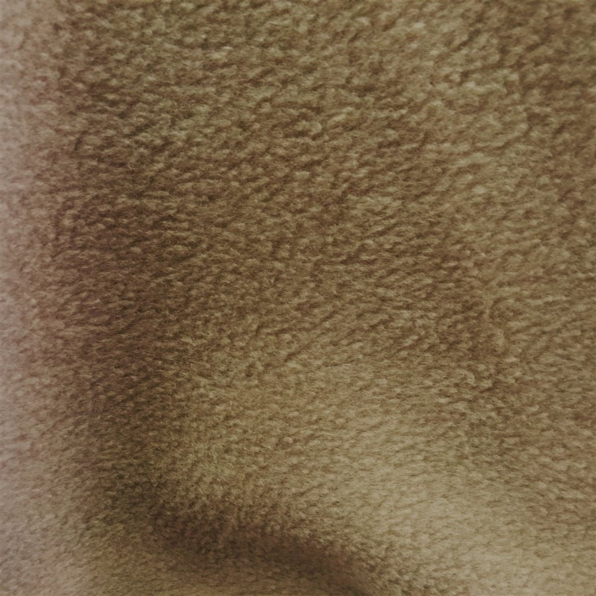 Camel Brown Solid Anti Pill Polar Fleece Fabric - Fashion Fabrics Los Angeles