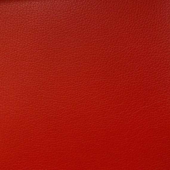 Vinyl Faux Leather Pigskin Red - Fashion Fabrics Los Angeles