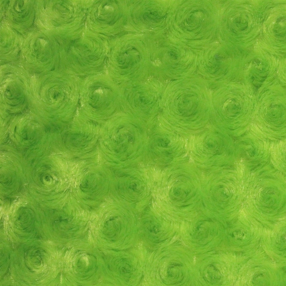 Lime Swirl Rose Bud Fabric - Fashion Fabrics Los Angeles