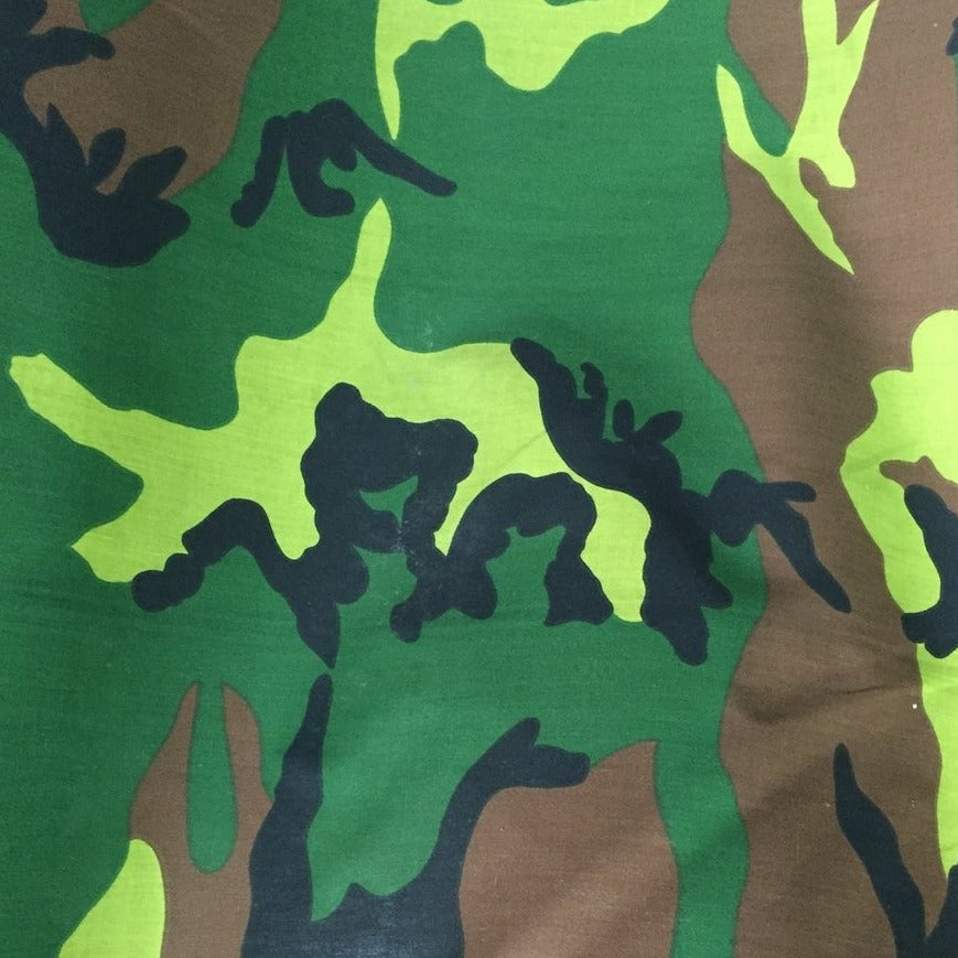 Light Dye Camouflage Army Poly Cotton Fabric - Fashion Fabrics Los Angeles 